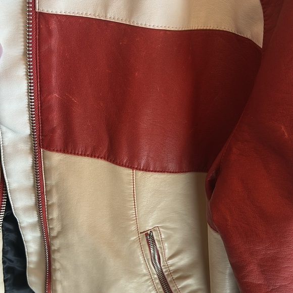 NWT Free People We The Free Retro Vegan Moto Jacket - Picture 14 of 16